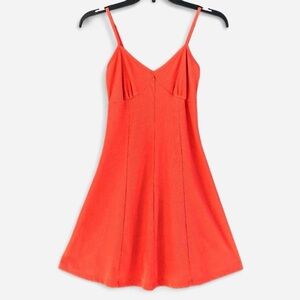 Forever 21 orange mini dress